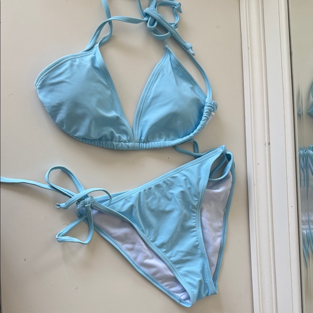 Light Blue Bikini Set